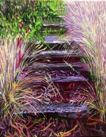 STAIRWAY WESTGATE PARK
Acrylic on Canvas
50 X 40.5 CM
$